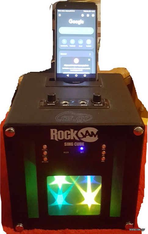 ΗΧΕΙΟ BLUETOOTH ROCKJAM SINGBOX - ΜΕ 2 ΜΙΚΡΟΦΩΝΑ