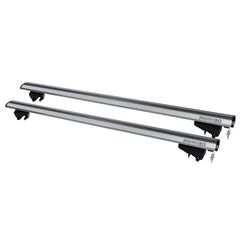 MENABO ΜΠΑΡΕΣ ΟΡΟΦΗΣ ΑΛΟΥΜΙΝΙΟΥ LINCE SILVER 120 cm ΣΕ ΑΣΗΜΙ ΧΡΩΜΑ ΓΙΑ BYD Atto 3 5 doors 2022>