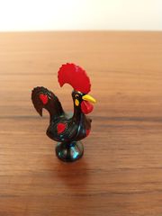 Vintage μεταλλικό κοκοράκι τύπου Rooster of Barcelos – retro διακοσμητικό
