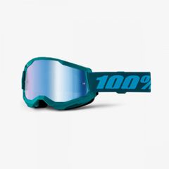 Μάσκα 100% STRATA 2 STONE – MIRROR BLUE LENS