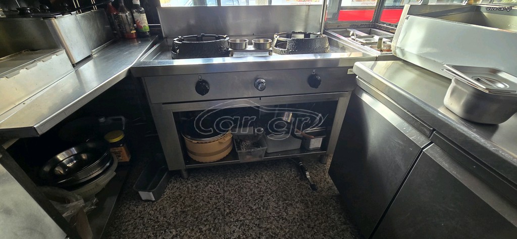 Wok Εστια αεριου 2πλη