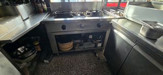 Wok Εστια αεριου 2πλη