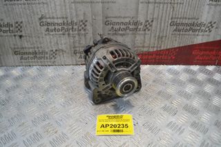 Δυναμό Renault Clio III Diesel Αρ.Κινητήρα K9K766 2005-2012 8200660033 0124425071