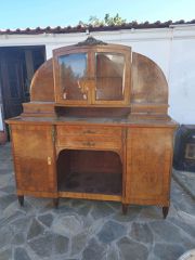 Μπουφές με βιτρίνα Art deco (χρίζει αναπαλαίωσης)