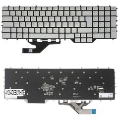 Deutsche Tastatur für Laptop - German Laptop Keyboard για Dell Alienware m17 R2 m17 R3 m17 R4 MV29D 0MV29D H8FJC CRK5J CH2XF 11XRJ 3FN13 92YH6 76X14 0C711 DE RGB Backlight White ( Κωδ.41054DEBLWHITE )