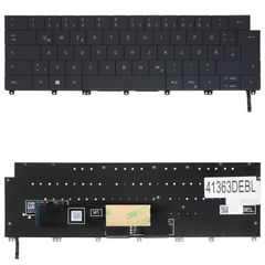 Deutsche Tastatur für Laptop - German Laptop Keyboard για Dell XPS 16 9640 Dell 16 Premium DA16250 NM7JT 0NM7JT YNR78 0YNR78 M23XSC-BNFZL SN2C11B21 DE Backlight Black ( Κωδ.41363DEBL )