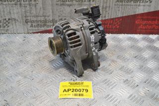 Δυναμό Toyota Avensis T25 Αρ.Κινητήρα 1ΖΖ 2003-2008 27060-0D30-F 0124315024