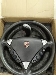 Porsche cayenne 957 τιμόνι  αερόσακος και λεβιές