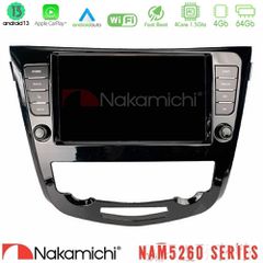 Nakamichi NAM5260 Series 4Core Android13 4+64GB Nissan Qashqai J11 (AUTO A/C) Navigation Multimedia Tablet 9 Με Carplay & Android Auto | Pancarshop