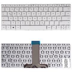 Deutsche Tastatur für Laptop - German Laptop Keyboard για HP Pavilion X360 11-K 11-k000 11T-K 11-K000NV 13-U000NV 13-u101ne 809543-001 809543-071 DE No Frame White ( Κωδ.40430DENOFRWHITE )