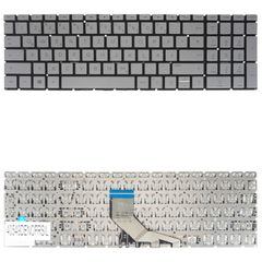 Deutsche Tastatur für Laptop - German Laptop Keyboard για HP 15-DA 15-DB 250 G7 255 G7 15-CX 15-DK 15-CN 15-CR 15-CS NSK-XN5BC 9Z.NEZBC.501 PK1329I1D00 L20387-001 L20386-001 DE No Frame Silver ( Κωδ.4