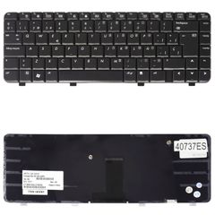 Teclado Español para Portátil - Spanish Laptop Keyboard για HP Compaq 530 500 510 516 520 610 615 CQ530 CQ510 438231-001 444340-001 PK1301J0300 539682-001 444340-031 ES Black ( Κωδ.40737ES )