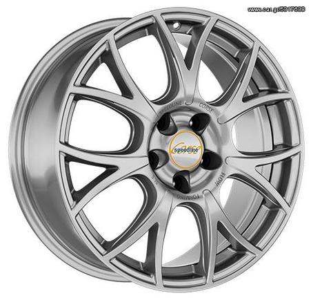 ΖΑΝΤΕΣ SPEEDLINE  SPEEDLINE VINCITORE 7,5-8x18 (5x120) Ασημί Γυαλιστερό. Κορυφαία ποιότητα με μοναδικό design! ***NEW***