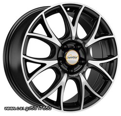 ΖΑΝΤΕΣ SPEEDLINE  SPEEDLINE VINCITORE 7,5-8x18 (5x114,3) Μαύρο Διαμανταρισμένo. Κορυφαία ποιότητα με μοναδικό design! ***NEW***