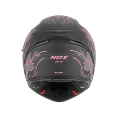 Κράνος Nox N402 Spring ροζ ματ-thumb-1