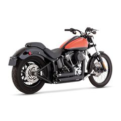 Vance & Hines Εξάτμιση Μοτοσυκλέτας για Harley Davidson '12 - '17 FLS Slim , FLSS Slim S , FLSTF Fat Boy , FLSTFS Fat Boy S , FLST/C Heritage , FLSTN Deluxe 2-1/2" μαύρες shortshots staggered exh.