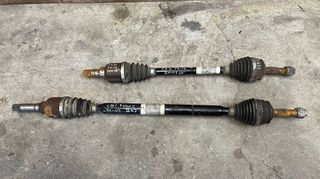 Ημιαξόνια οδηγού-συνοδηγού, τύπος ZM01, 1.0lt 12V PureTech, από Citroen C3 II '12-'17, Peugeot 208 '12-'16