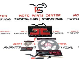 ΣΕΤ ΚΙΝΗΣΗΣ (ΑΛΥΣΙΔΟΓΡΑΝΑΖΑ) -> HONDA ASTREA SUPRA 100 (1999-2003) ( 15 ΔΟΝΤΙΑ ΜΙΚΡΟ ΓΡΑΝΑΖΙ / 40 ΔΟΝΤΙΑ ΜΕΓΑΛΟ ΓΡΑΝΑΖΙ / 428 ΒΗΜΑ-104 ΣΥΝΔΕΣΜΟΥΣ ΧΡΥΣΗ ΑΛΥΣΙΔΑ ) (JT SPROCKETS)