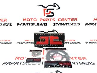 ΣΕΤ ΚΙΝΗΣΗΣ (ΑΛΥΣΙΔΟΓΡΑΝΑΖΑ) -> DAYTONA SPRINTER 125 ( 15 ΔΟΝΤΙΑ ΜΙΚΡΟ ΓΡΑΝΑΖΙ / 36 ΔΟΝΤΙΑ ΜΕΓΑΛΟ ΓΡΑΝΑΖΙ / 428 ΒΗΜΑ-104 ΣΥΝΔΕΣΜΟΥΣ ΧΡΥΣΗ ΑΛΥΣΙΔΑ ) (JT SPROCKETS)