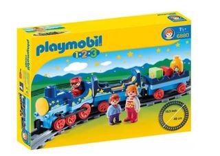 Playmobil Τρενάκι 1.2.3 Με Ράγες 6880