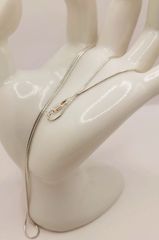 Ασημένια 925° αλυσίδα λαιμού snake A9526 TIMH 65 ΕΥΡΩ