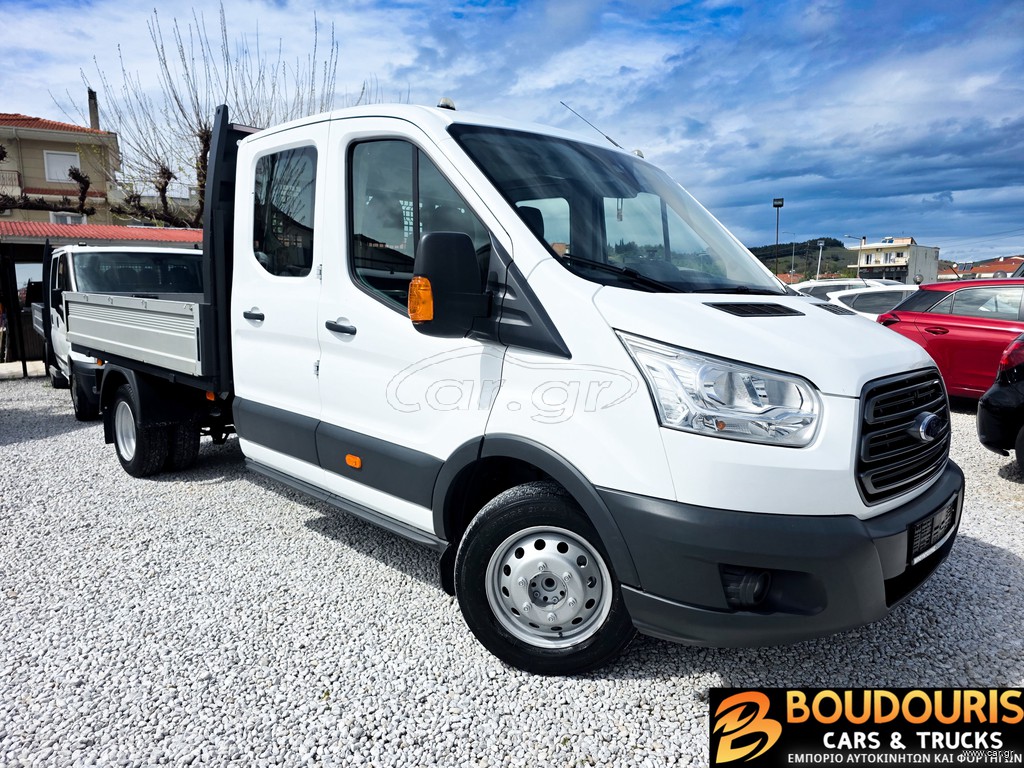 Ford Transit 2018 7ΘΕΣΕΙΣ-ΔΙΠΛΟ ΤΡΟΧΟ-ΕΡΑΣΙ/ΚΟ ΔΙΠΛΩΜΑ-ΠΙΣΩ ΚΙΝΗΣΗ-EURO 6-AC