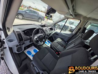 Ford Transit 2018 7ΘΕΣΕΙΣ-ΔΙΠΛΟ ΤΡΟΧΟ-ΕΡΑΣΙ/ΚΟ ΔΙΠΛΩΜΑ-ΠΙΣΩ ΚΙΝΗΣΗ-EURO 6-AC-thumb-9