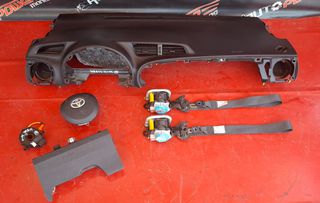 TOYOTA YARIS 2011-2014 ΜΟΥΡΗ ΚΟΜΠΛΕ (LED ΦΑΝΑΡΙΑ) (ΒΕΝΖΙΝΗ-ΥΒΡΙΔΙΚΟ) Α2* - SET  ΑΕΡΟΣΑΚΟΙ Α1*-thumb-28