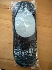Roberto Cavalli Κάλτσες κοντές 4 Ζευγάρια καλτσάκια Ανδρικά Μαύρο Μέγεθος 43-45