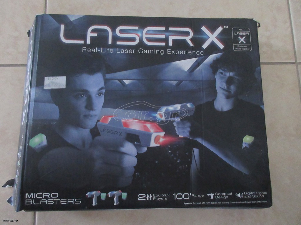 LASER X Micro Blasters Σετ Παιδικό Όπλο