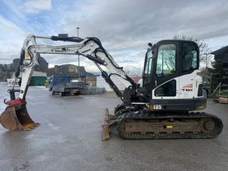 Εκσκαφέας Με Ερπύστριες Bobcat 2019 E85 πενταμπουκαλο Αριστο!!