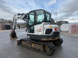 Εκσκαφέας Με Ερπύστριες Bobcat 2019 E85 πενταμπουκαλο Αριστο!!-thumb-3