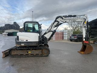 Εκσκαφέας Με Ερπύστριες Bobcat 2019 E85 πενταμπουκαλο Αριστο!!-thumb-4
