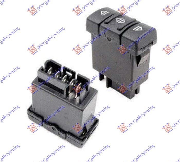 ΔΙΑΚΟΠΤΗΣ ΠΑΡΑΘΥΡΟΥ ΕΜΠΡΟΣ (Διπλός) (5pin)