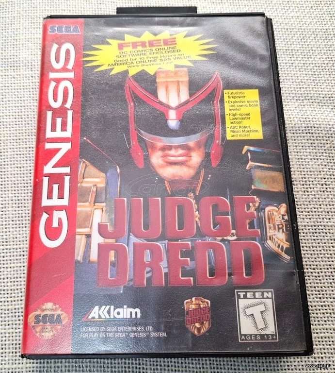 Judge Dredd  - Sega Genesis / Mega Drive