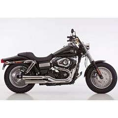 Falcon τελικά εξατμίσεων για μοτοσυκλέτα Harley-Davidson Dyna 08-16 FXDF, 10-16 FXDWG | Falcon, Double groove Slip-ons exhaust Polished