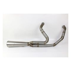 Kodlin Εξάτμιση Μοτοσυκλέτας για Harley Davidson '18 - '24 Softail Next Level 2-1 exhaust system. Clear stainless