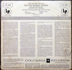 THE DAVE BRUBECK QUARTET - RED HOT AND COOL-thumb-1