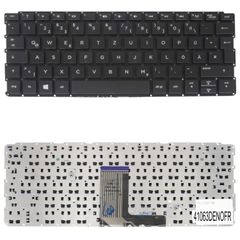 Deutsche Tastatur für Laptop - German Laptop Keyboard για HP Pavilion 11-E TouchSmart 11-E010NR 11-E011NR 11-E015DX 730895-001 PK1310W2A00 9Z.NAMSV.301 756802-001 NSK-CS3SV DE No Frame Black ( Κωδ.410