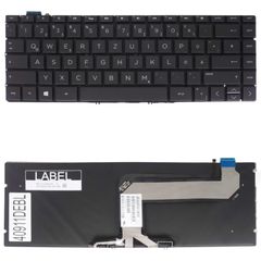 Deutsche Tastatur für Laptop - German Laptop Keyboard για HP Spectre Folio 13-AK 13-AK0001LA 13-AK0013DX 13-AK0015NR 13-AK1016NR PK1325X1A10 SG-93100-XDA L38709-001 L38709-041 DE No Frame Backlight Bl