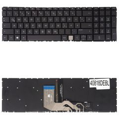 Deutsche Tastatur für Laptop - German Laptop Keyboard για HP Envy 15-ED 15M-ED 15T-ED 15-EE 15M-EE 17-CG 15-AG 17-CH TPN-C149 L93226-001 L93227-001 L97031-071 DE No Frame Backlight Black ( Κωδ.40818DE