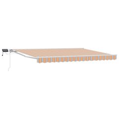 Χειροκίνητο πλαίσιο τέντας με LED 4,5 x 3 μ 3420658