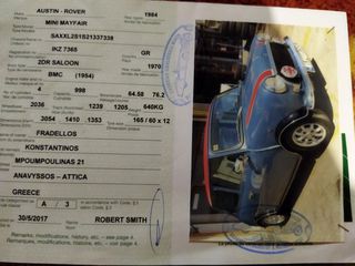 Mini 1000 1984