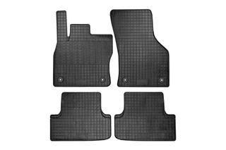 Cik - ΠΑΤΑΚΙΑ ΑΥΤΟΚΙΝΗΤΟΥ ΑΠΟ ΛΑΣΤΙΧΟ ΓΙΑ AUDI A3 2012-2020 / SEAT LEON 2013-2017 / VW GOLF 7 2012-2020 ΣΕ ΜΑΥΡΟ ΧΡΩΜΑ ΜΕ ΚΟΥΜΠΩΜΑΤΑ - 4 ΤΕΜ. (RM.AU.0001/CK)