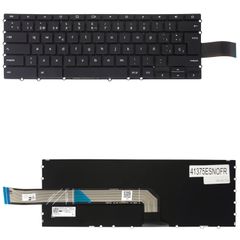 Teclado Español para Portátil - Spanish Laptop Keyboard για Lenovo 14e Chromebook Gen 2 82M1 82M2 IdeaPad 3 Chrome 14APO6 82MY 5M11C89153 5M11C89159 5M11C89152 ES Nο Frame Black ( Κωδ.41375ESNOFR )