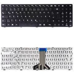 Deutsche Tastatur für Laptop - German Laptop Keyboard για Lenovo IdeaPad 100-15IBD 80QQ 80QQ0021AU 80QQ00JGUS 80QQ01D4AU B50-50 80S2 5N20K25394 PK1310E1A01 DE Black ( Κωδ.40367DE )