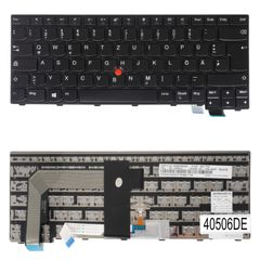 Deutsche Tastatur für Laptop - German Laptop Keyboard για Lenovo ThinkPad T470s 20HF 20HG 20JS 20JT 13 Gen 2 20J1 20J2 T460s 20F9 20FA 13 20GJ 20GK 01EN610 01EN692 01YT145 01EP478 DE Pointer Black ( Κ