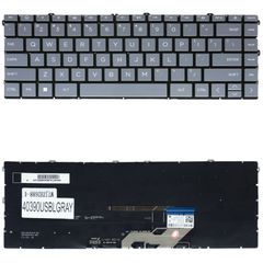 Πληκτρολόγιο - Laptop Keyboard για HP Envy x360 15-fe0008nn - Product number : 9A1U3EA N36523-B31 US No Frame Backlight Gray ( Κωδ.40390USBLGRAY )