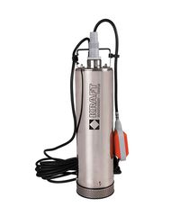 Kraft Υποβρύχια Αντλία Inox 4 Σταδίων Ισχύος 1000W