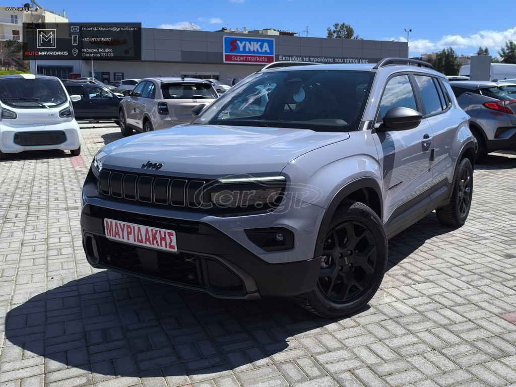 Jeep Avenger 2026 4xe HYBRID 145HP OVERLAND – 4x4 – ΝΕΟ ΜΟΝΤΕΛΟ – FULL EXTRA